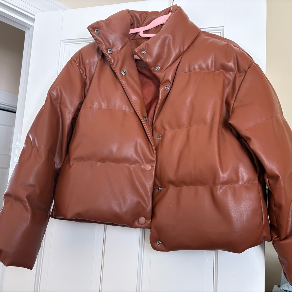 Brown Puffer Jacket